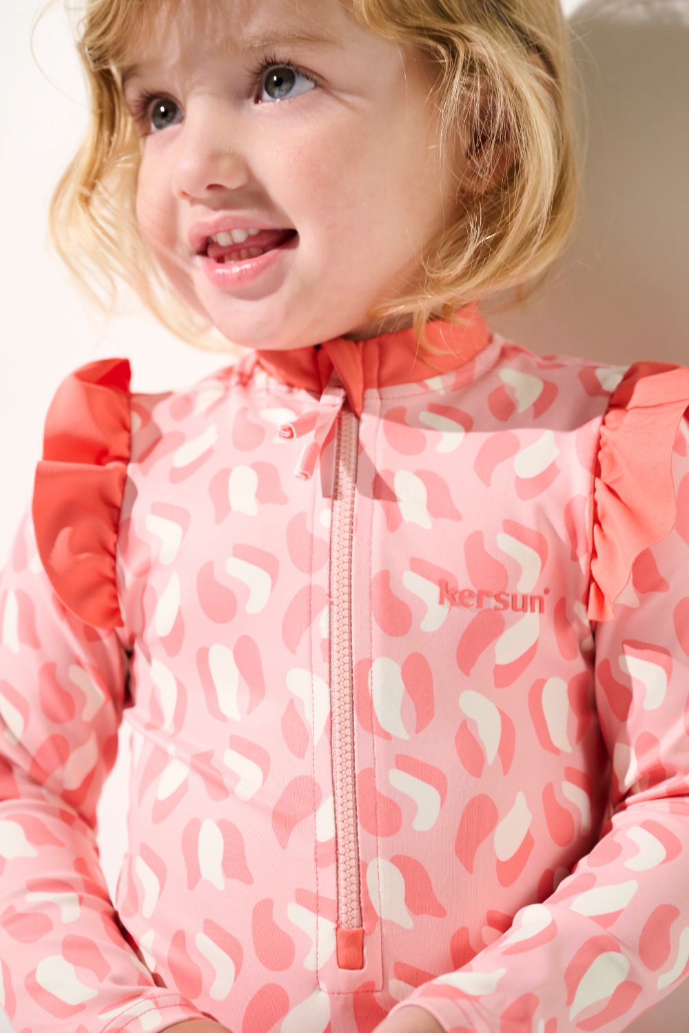 Bañador de manga larga con protección solar - Flores