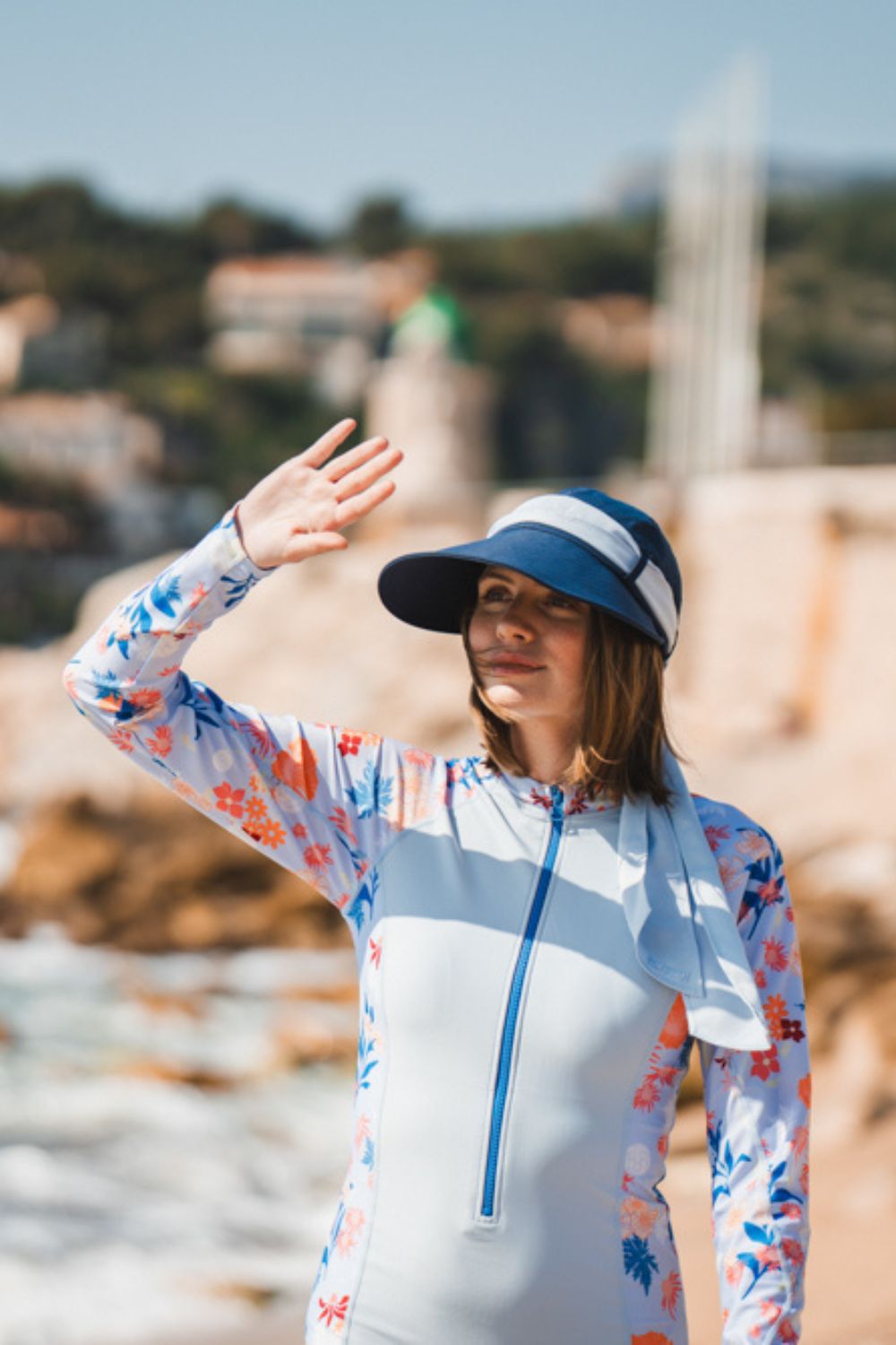 Gorra con visera con protección solar - Saint-Malo