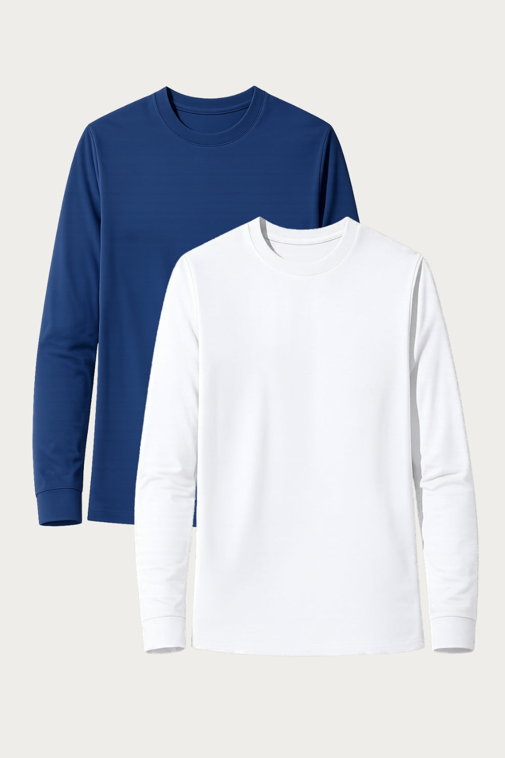 Dúo Pack - 2 x Camiseta con protección solar - Saint-Malo (Azul Océano/Blanco)