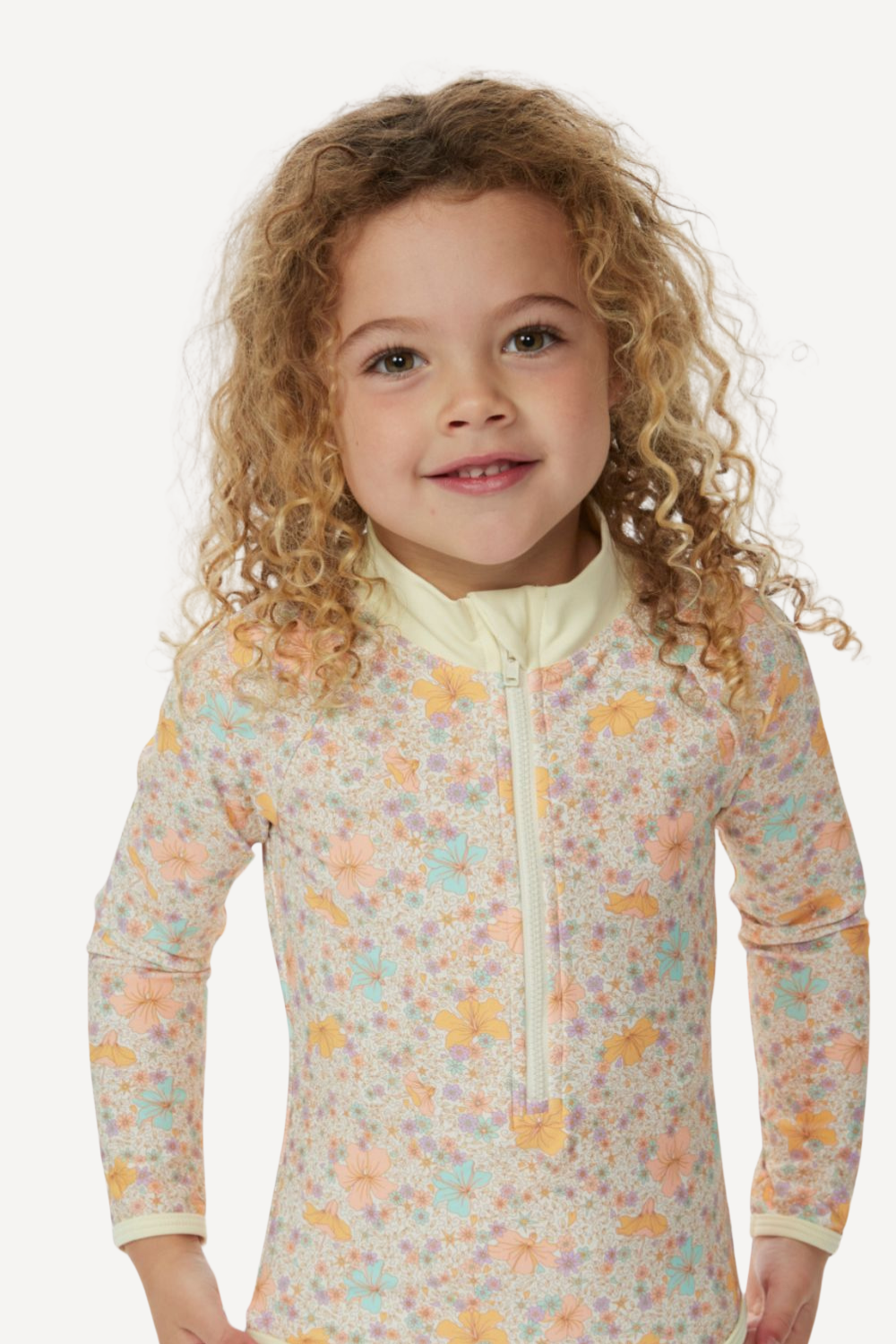 Bañador de manga larga con protección solar - Crystal