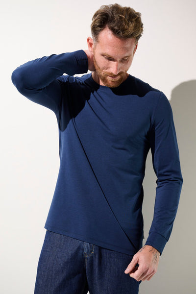Dúo Pack - 2 x Camiseta con protección solar - Saint-Malo (Azul Océano/Blanco)