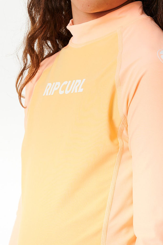 Tee-shirt de bain Anti UV manche long Fille - CLASSIC SURF LS RASH VESTGIRL - Rip Curl