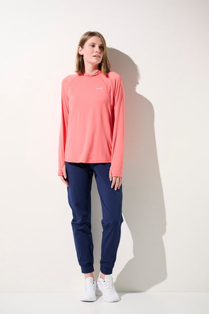 Camiseta de protección solar con capucha – Oasis