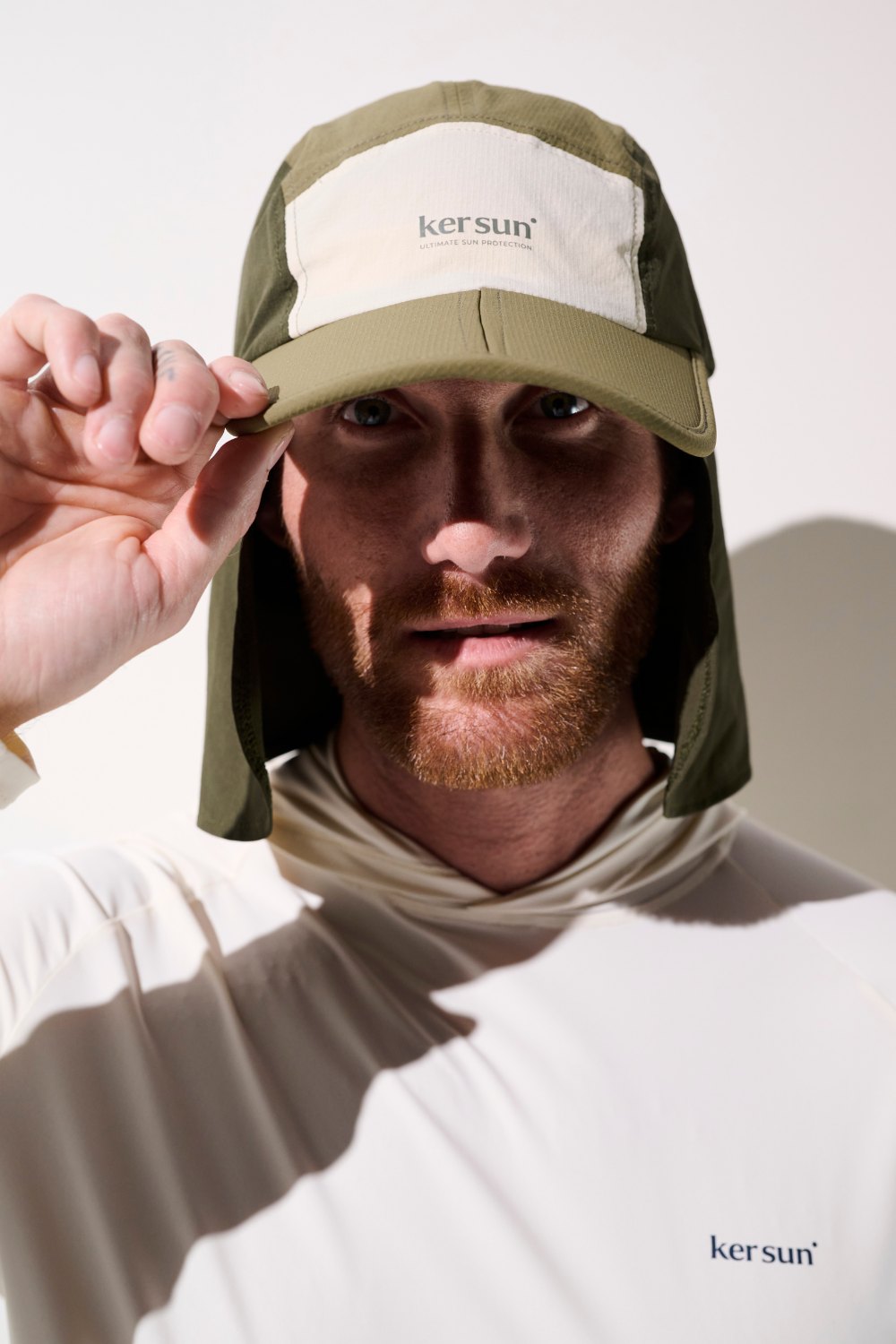 Casquette anti-UV - Sequoia de Ker Sun, modèle homme, protection solaire UPF 50+ et confort optimal.