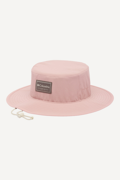 Chapeau anti-UV rose pour femme de Columbia, UPF 50+, idéal pour une protection solaire élégante.