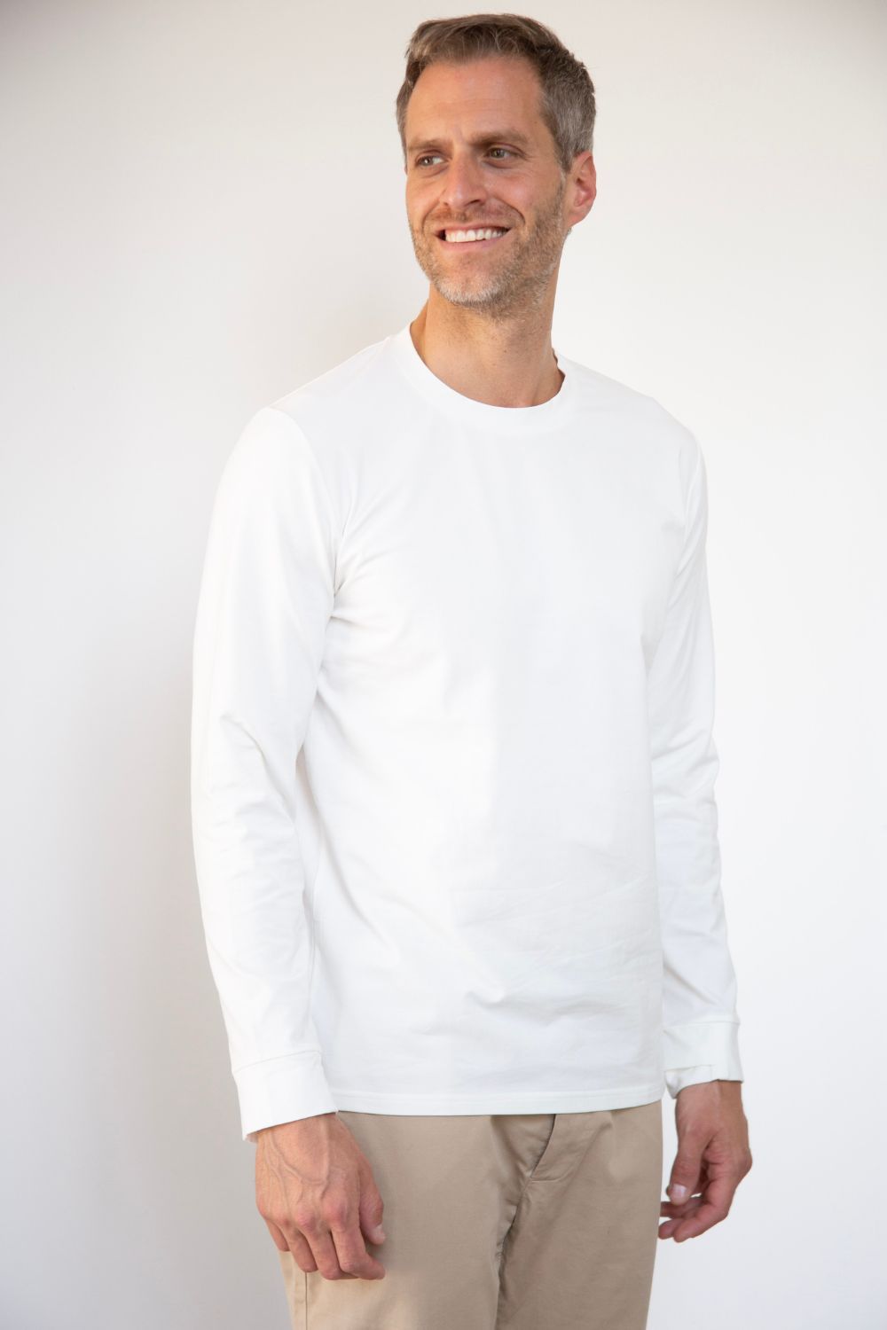 Camiseta hombre anti-UV - Blanco - Nuvées - UPF50+ – KER SUN