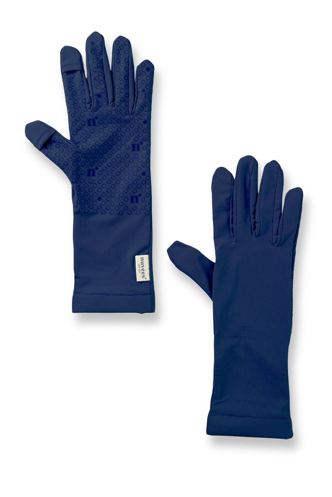 Gants anti-UV homme et femme Nuvées - Bleu Marine - KER SUN