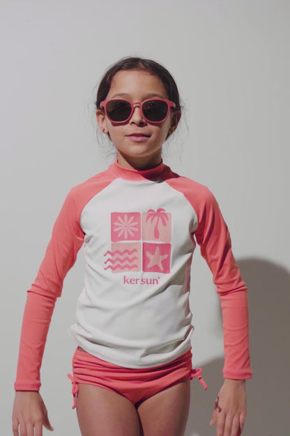 Camiseta de natación con protección solar - Pacífico