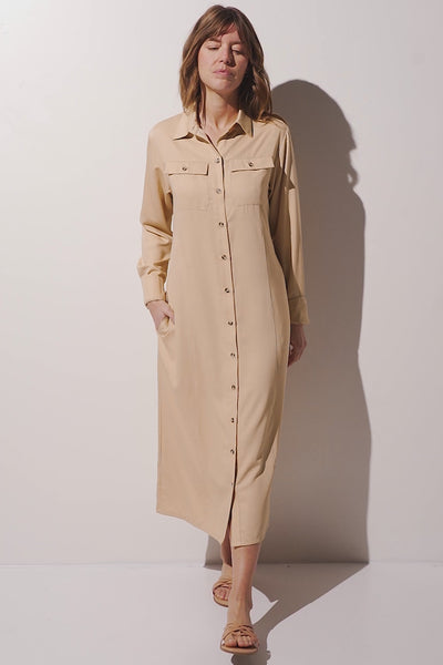Vestido camisero con protección solar - Rimini