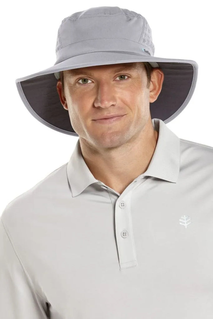 Chapeau anti-UV compressible unisexe - Golf - Coolibar - KER-SUN