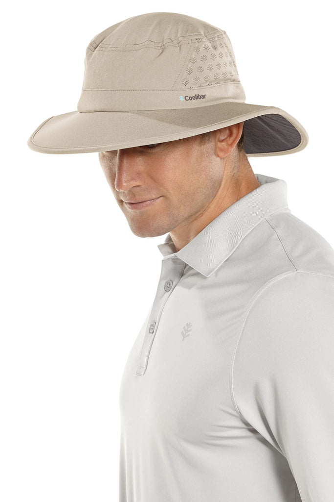 Chapeau anti-UV compressible unisexe - Golf - Coolibar - KER-SUN