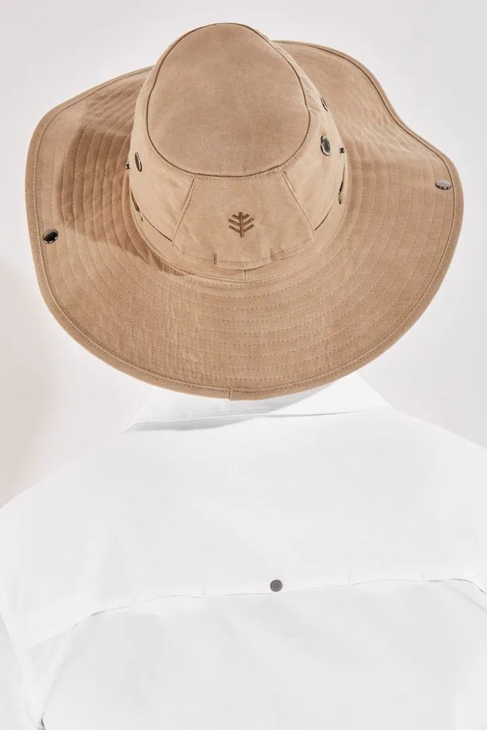 Chapeau anti-UV homme - Charlie Cotton - Coolibar - KER SUN