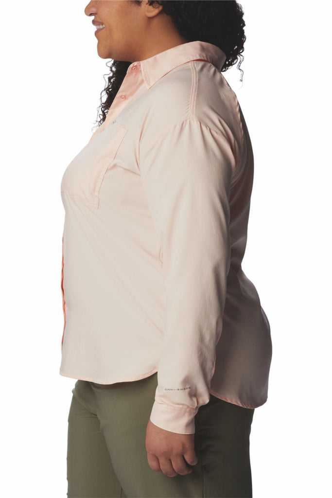 Chemise anti-UV Silver Ridge Femme - Fleur de pêcher - Columbia