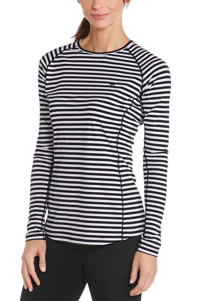 PRÉCOMMANDE - T-shirt anti-UV de bain à manches longues femme - Hightide - Coolibar - KER-SUN