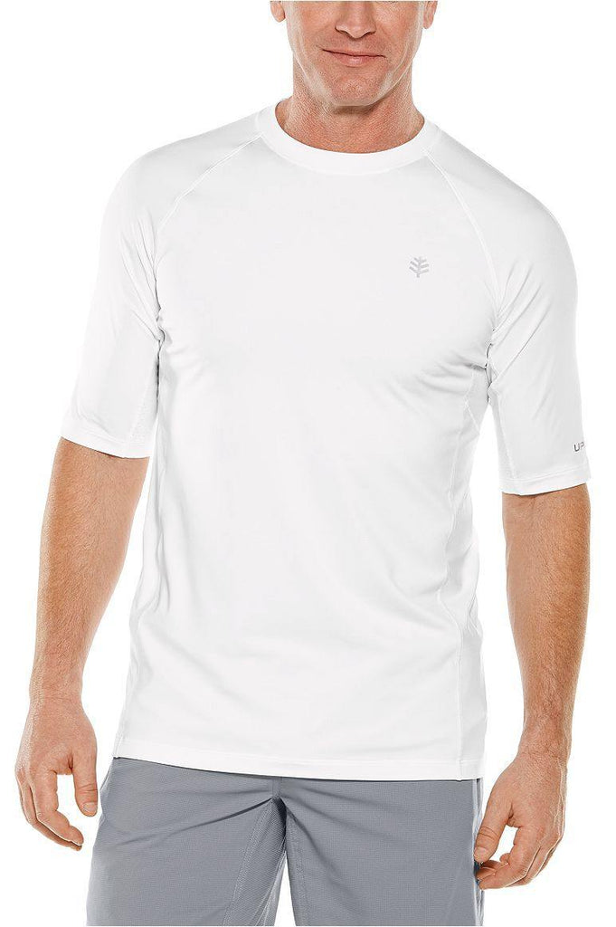 PRÉCOMMANDE – T-shirt anti-UV manches courtes homme - Sport Performance - Coolibar - KER-SUN