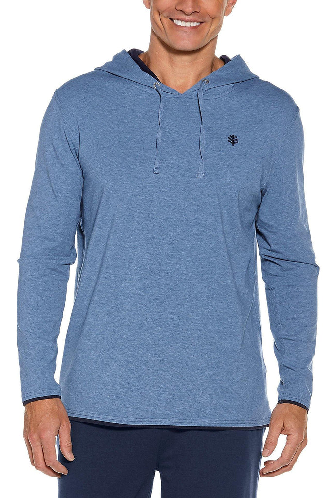 Sweat à capuche Anti UV - Homme - Coolibar - Oasis