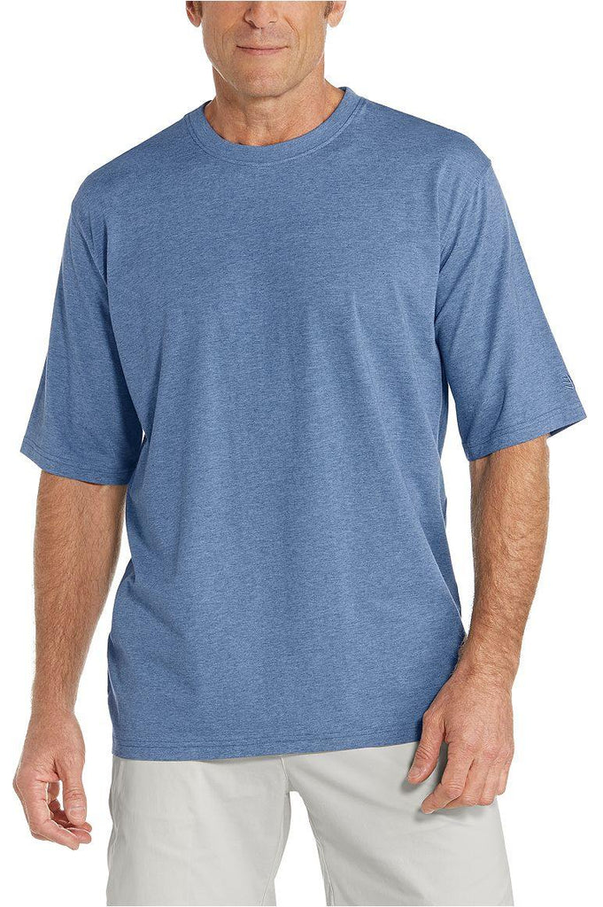 PRÉCOMMANDE – T-shirt Anti UV manches courtes Homme - Morada - Coolibar - KER-SUN