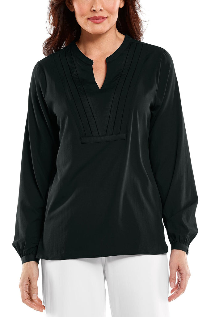 Tunique anti-UV femme Katerini Coolibar noire - KER SUN